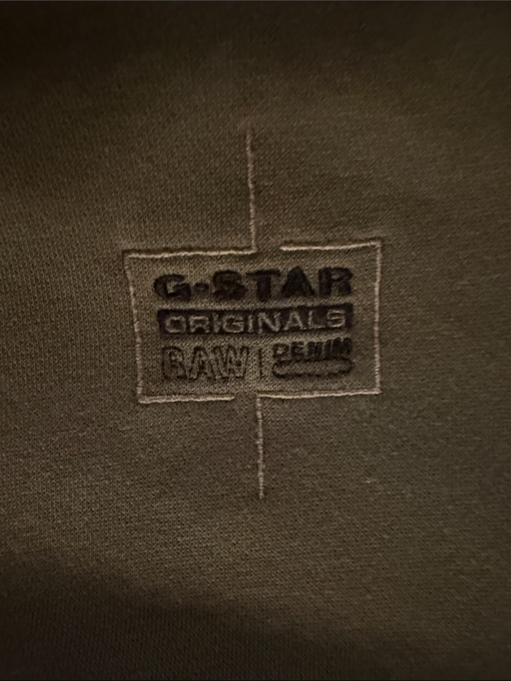 G-Star Raw Men's Olive Green Unisex Core Oversized Sweatshirt - Picture 4 of 13